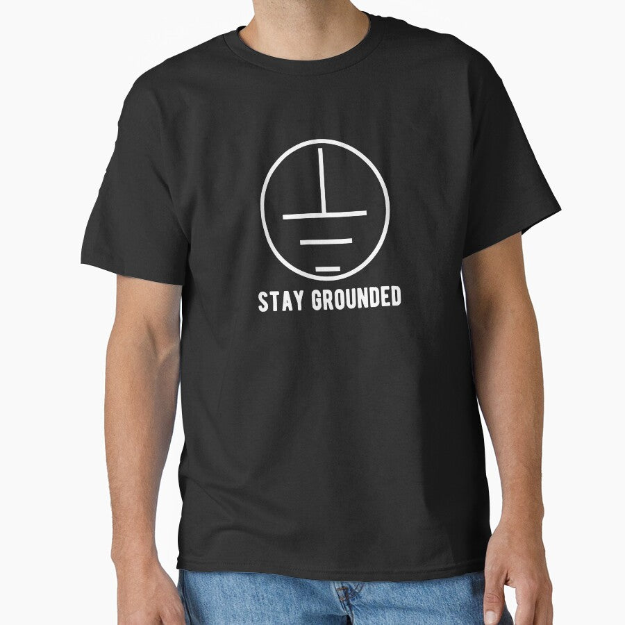 Stay Grounded Funny Electrician by Vanover Designs