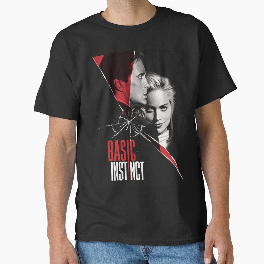 Basic Instinct Movie Poster Sharon Stone Michael Douglas by Vicky021