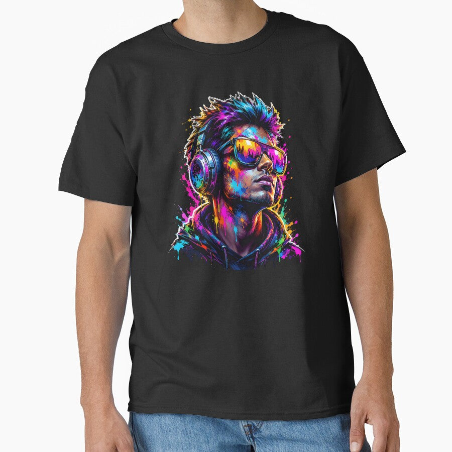 Neon DJ Portrait – Festival Graffiti Legend by RH Design Lab