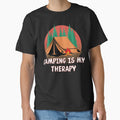 Camping Is My Therapy , Tent Camping by AUB-Designs