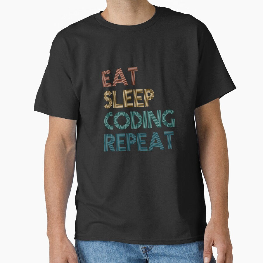 Eat Sleep Coding Repeat - Gift For Coding Fans by kindxinn