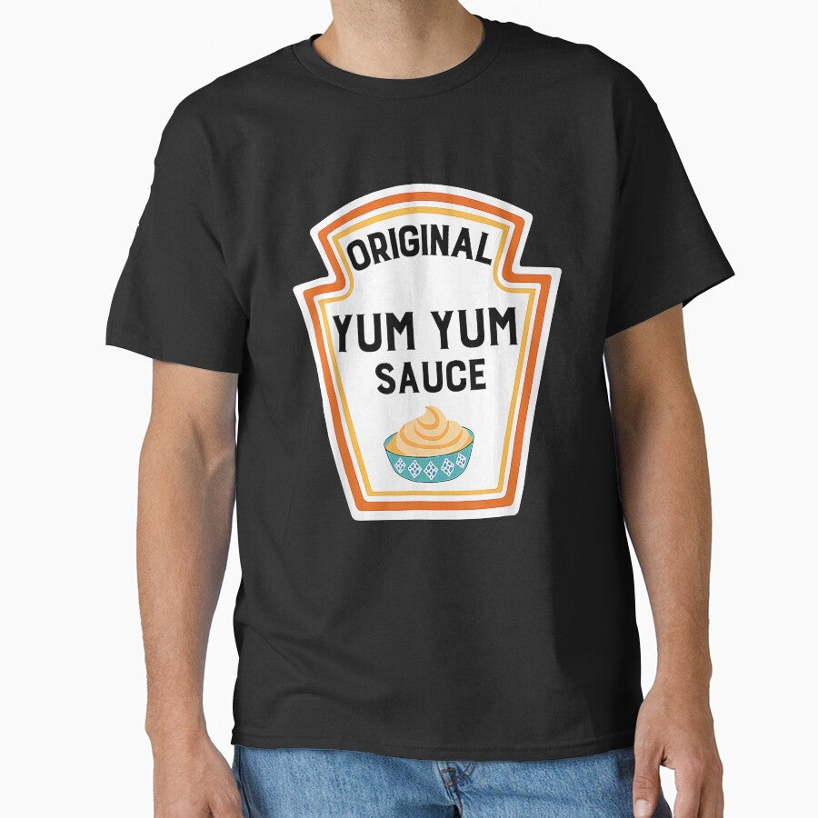 Yum Yum Sauce T-Shirt, Group Condiments Shirts, Matching Condiment Halloween Costume Party Shirt, Softball Tournament Tshirt by honeygarry