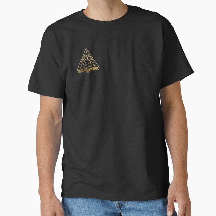 Lambda Lambda Lambda - Adams College 1984 GOLD ENAMEL by CleverCulture