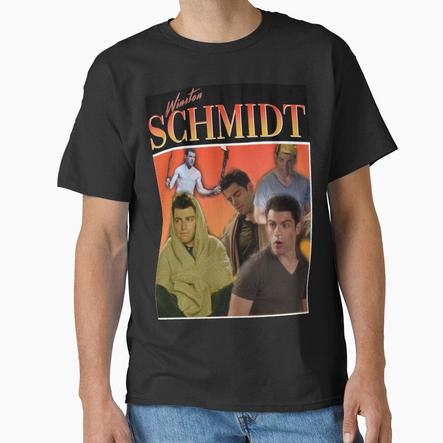 New Girl Schmidt t-shirt by tbonesimon