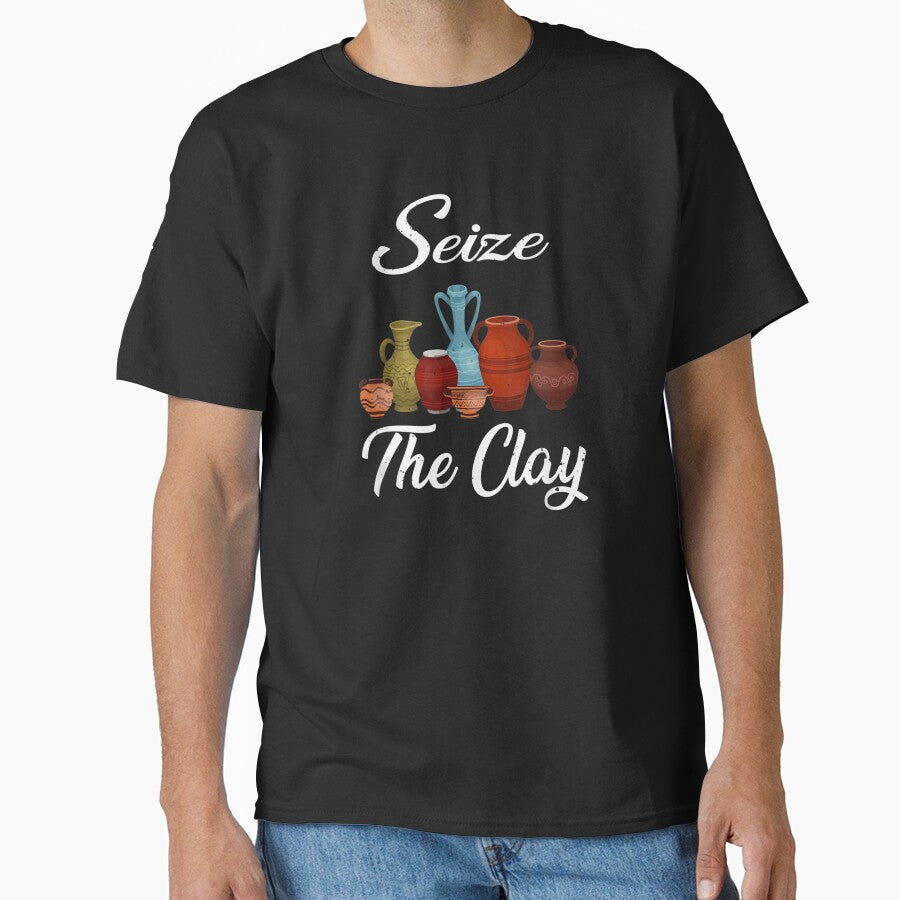 Funny Pottery Artist Seize The Clay by ufodinosaur