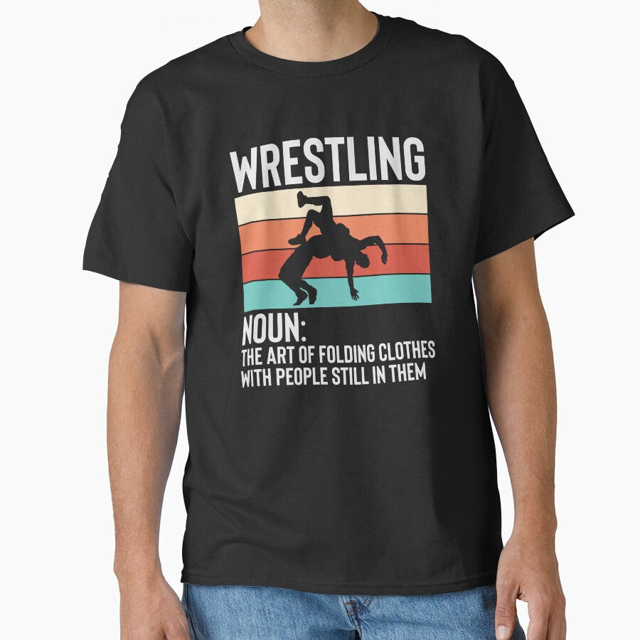 Wrestling Folding Clothes With People Still in Them by ArtMeetsPizza