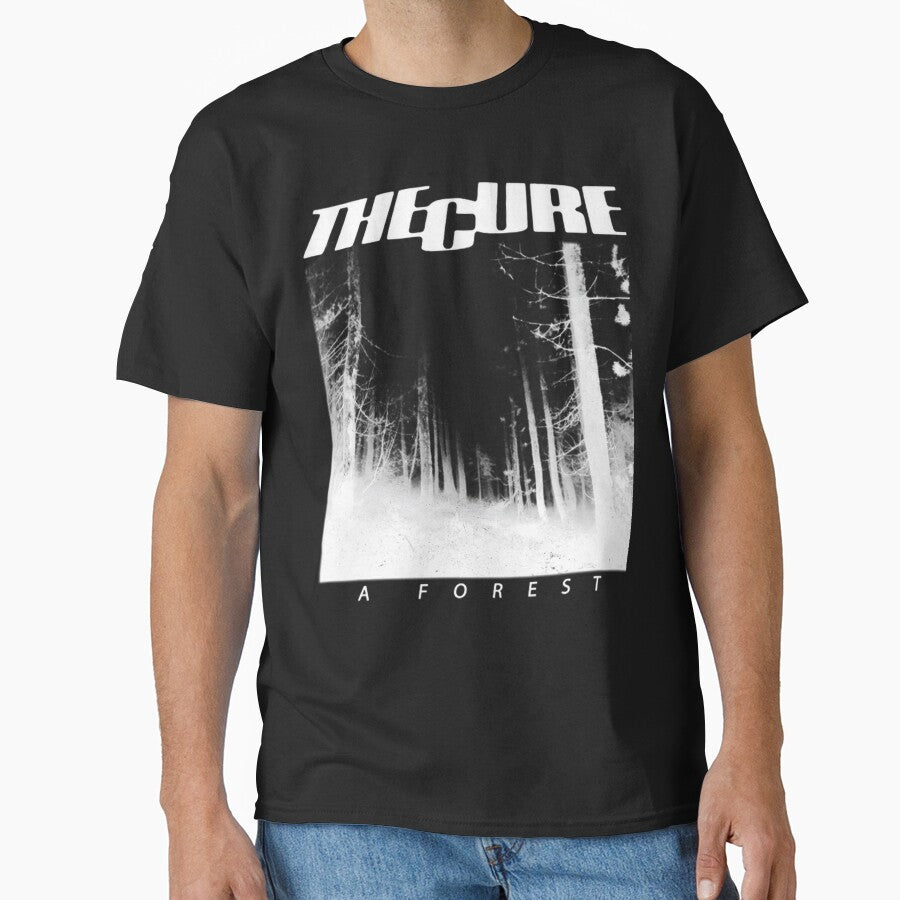 The Cure A Forest Dark Woods Band Graphic by neverenddreams