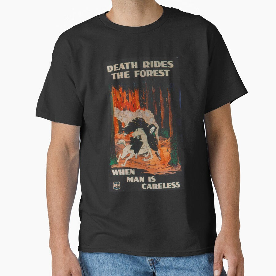Death Rides The Forest When Man Is Careless by emettgrilli