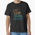 Eat Sleep Hiking Repeat - Gift For Hiking Fans by kindxinn