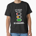 My Social Battery is Loading Minimalist Level by ContigoART
