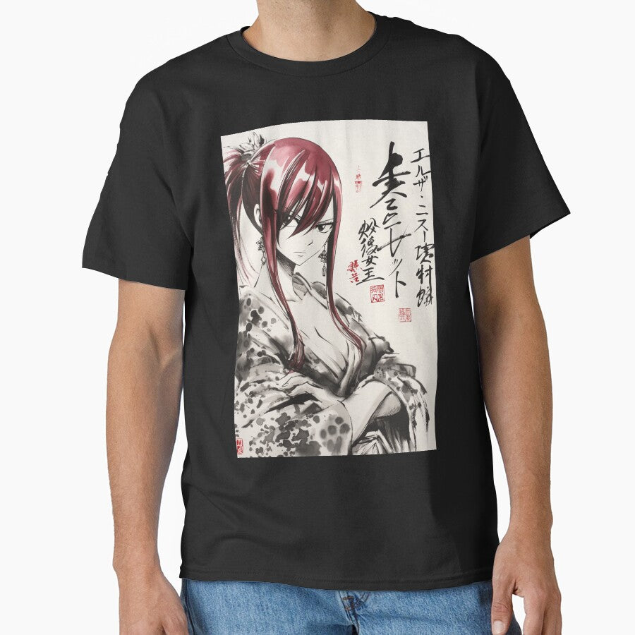 Erza  Sumi-e by AnimeArsenalPrints