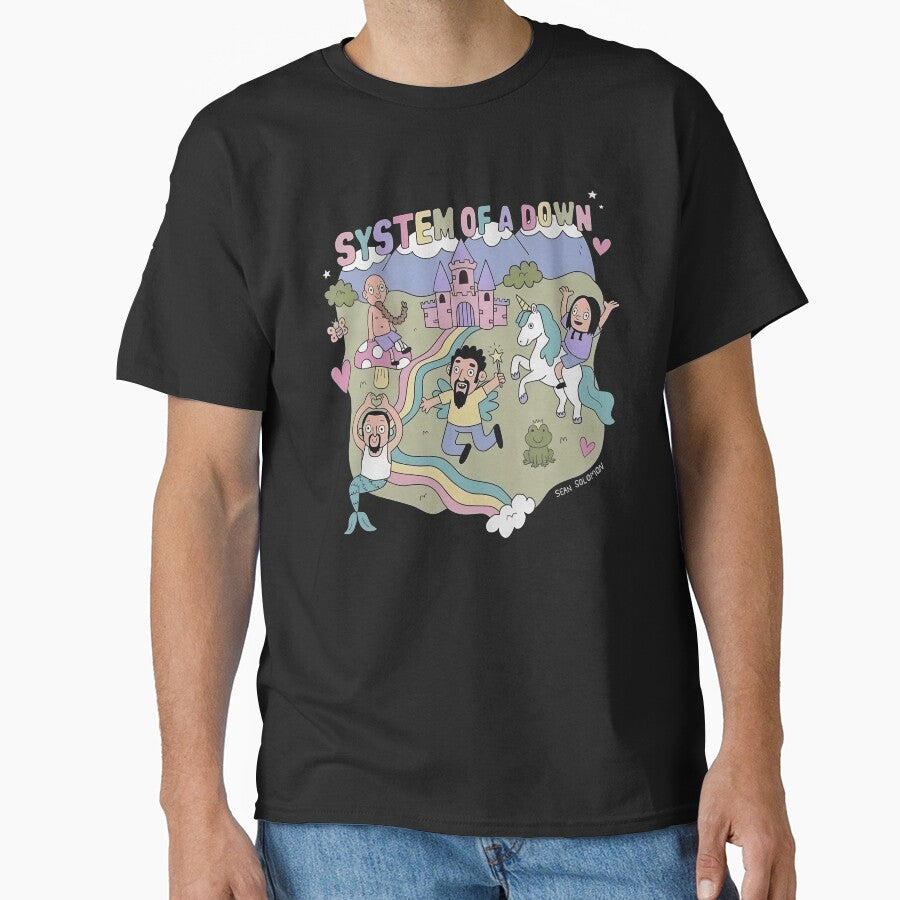 System Of A Down , Metal Music, SOAD , SOAD Cartoon, System Of A Down Merch by bethanyrodgers6