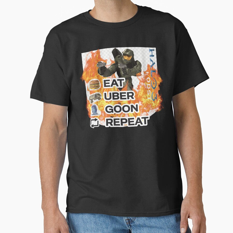 Halo 3 Eat, Uber, Goon, Repeat by alleydot