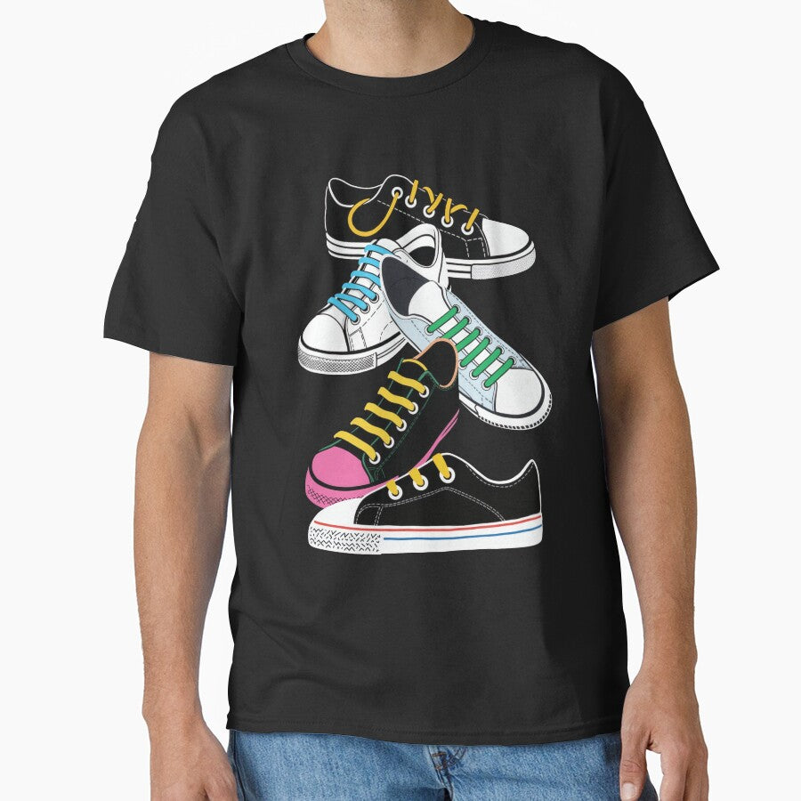 Sneakers Illustration Pattern | Urban/Youth Art by UnhingedBird