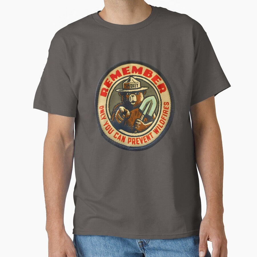 Smoky the Bear by JeffriesArtCo
