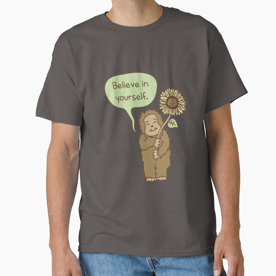Believe in Yourself Bigfoot by babybigfoot