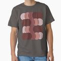 Retro Overlapping Circles – Mid Century Modern Terracotta Pattern by Jyoti-Quotes