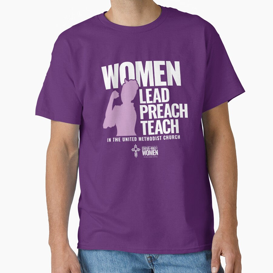 Women Lead Preach Teach in the UMC (dark shirt) by GCSRW