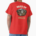 Miles Of Smiles | Trail Running Mountain Runner T-Shirt by The Hairy Melon