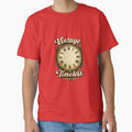 Vintage Is Timeless | Retro Clock Design | Classic Vintage Aesthetic by CJLindy