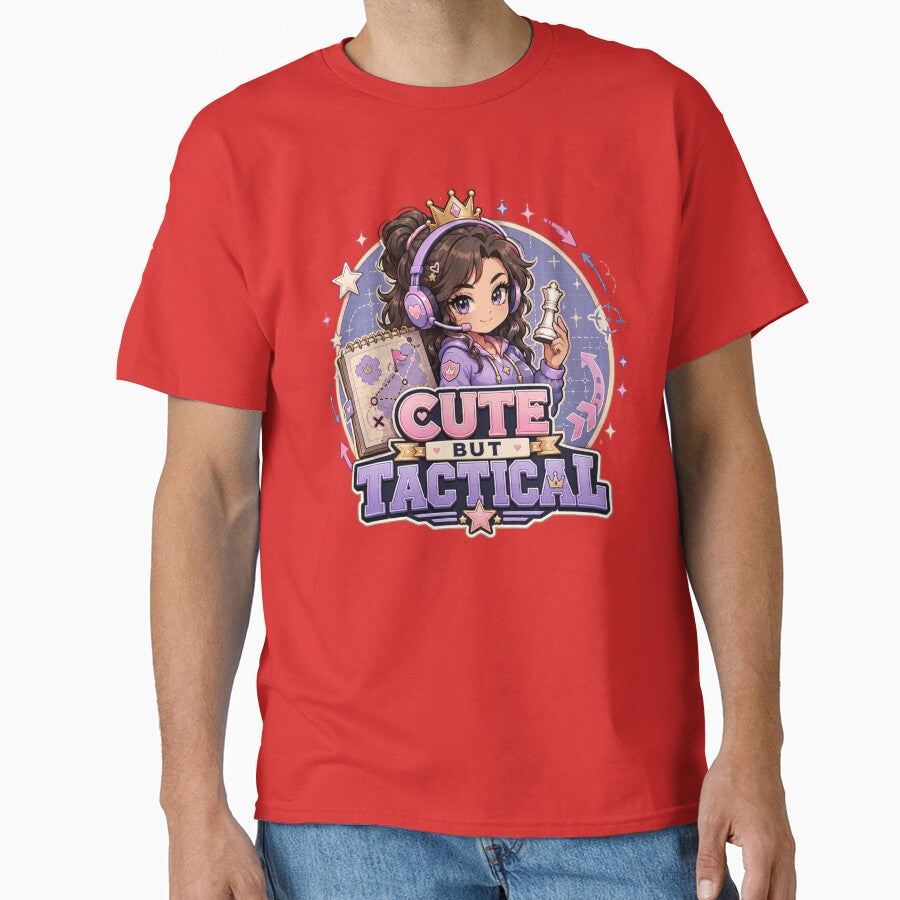 Cute But Tactical Gamer Girl Strategy Design by Super Glopz