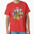 Samurai Pizza Cats Cartoon by Retr0Tshirts
