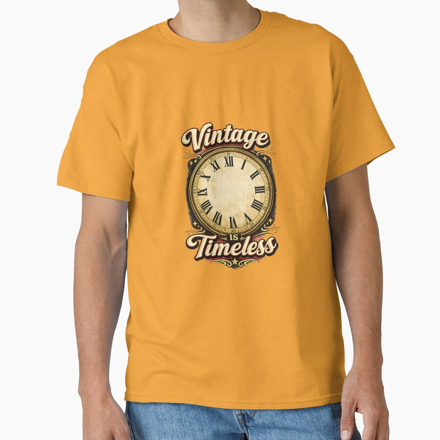 Copy of Vintage Is Timeless | Retro Clock Design | Classic Vintage Aesthetic by CJLindy