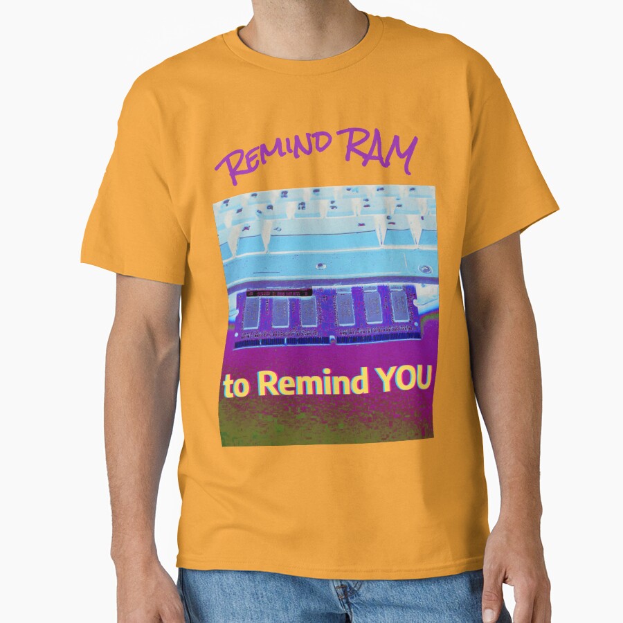Remind RAM, a computer humor gift, for the geek and computer lover by PiperParrot