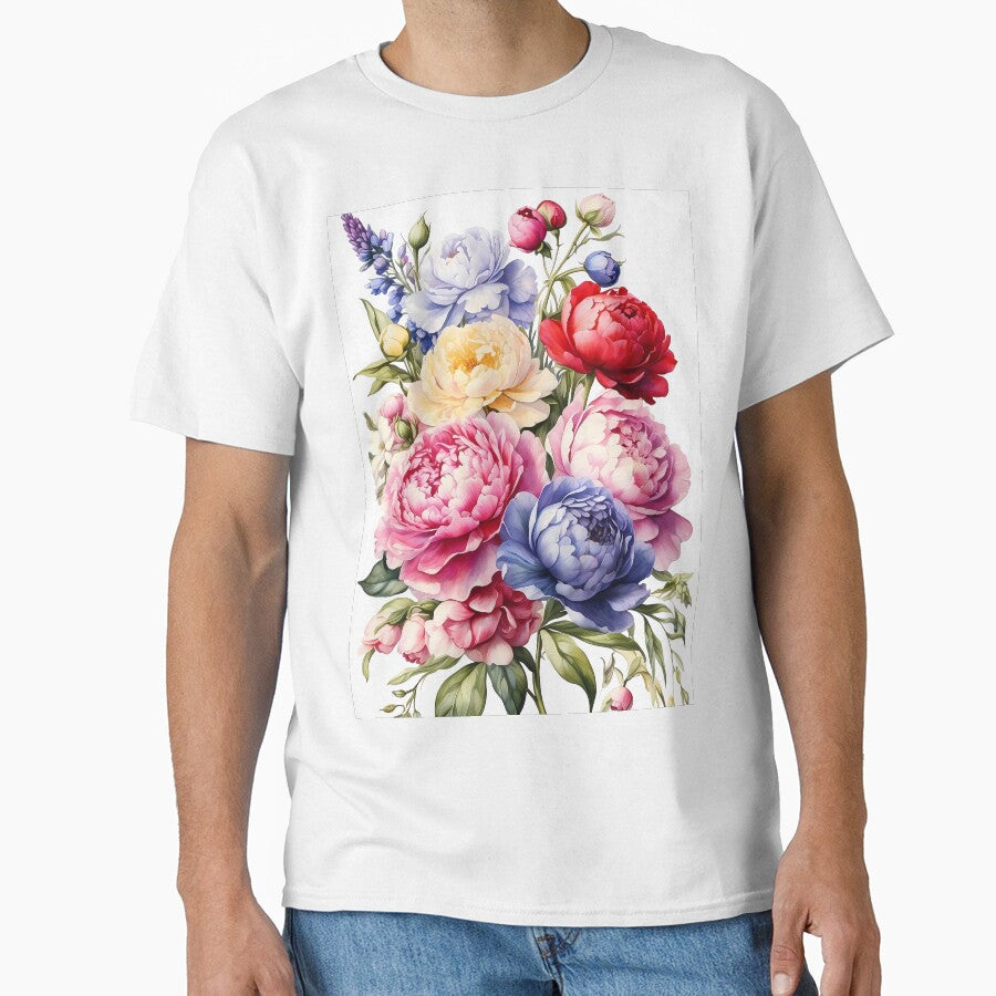 Peonies, Delphiniums, Eustoma, and Hyacinths Bouquet by Chicandcool