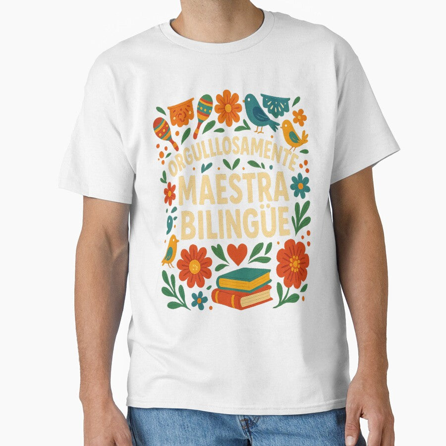 Orgullosamente Maestra Bilingüe | Colorful Cultural Design for Educators by Mi Clase Divertida