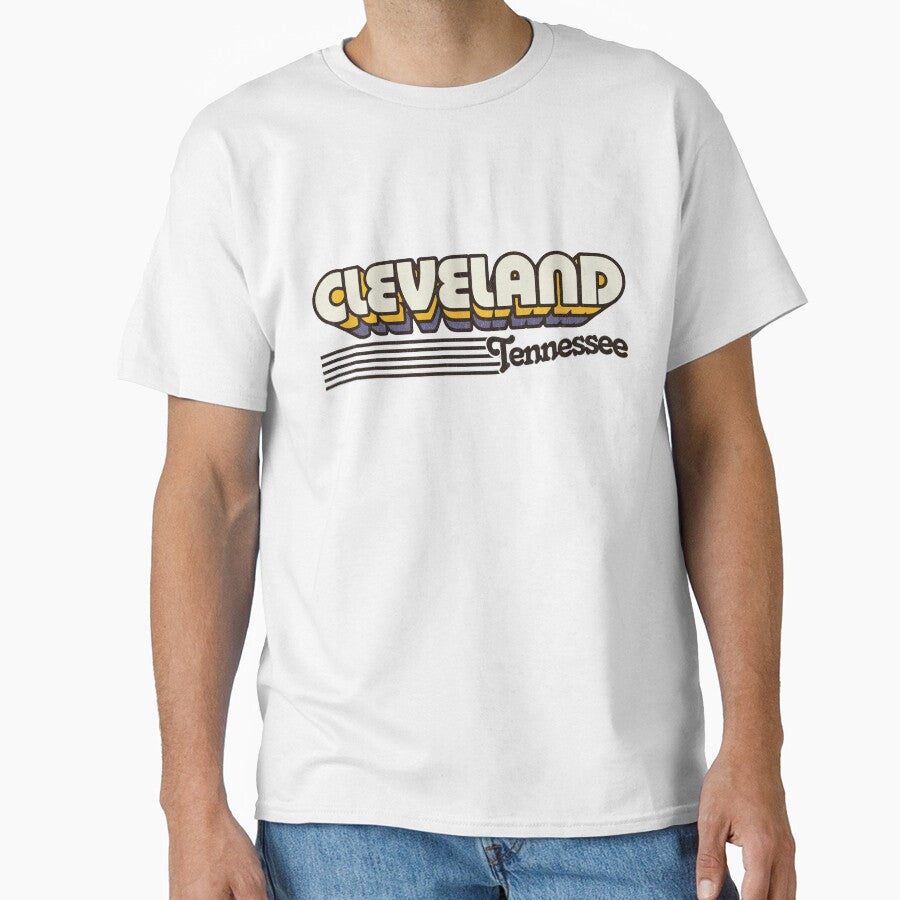 Cleveland, Tennessee | Retro Stripes by retroready