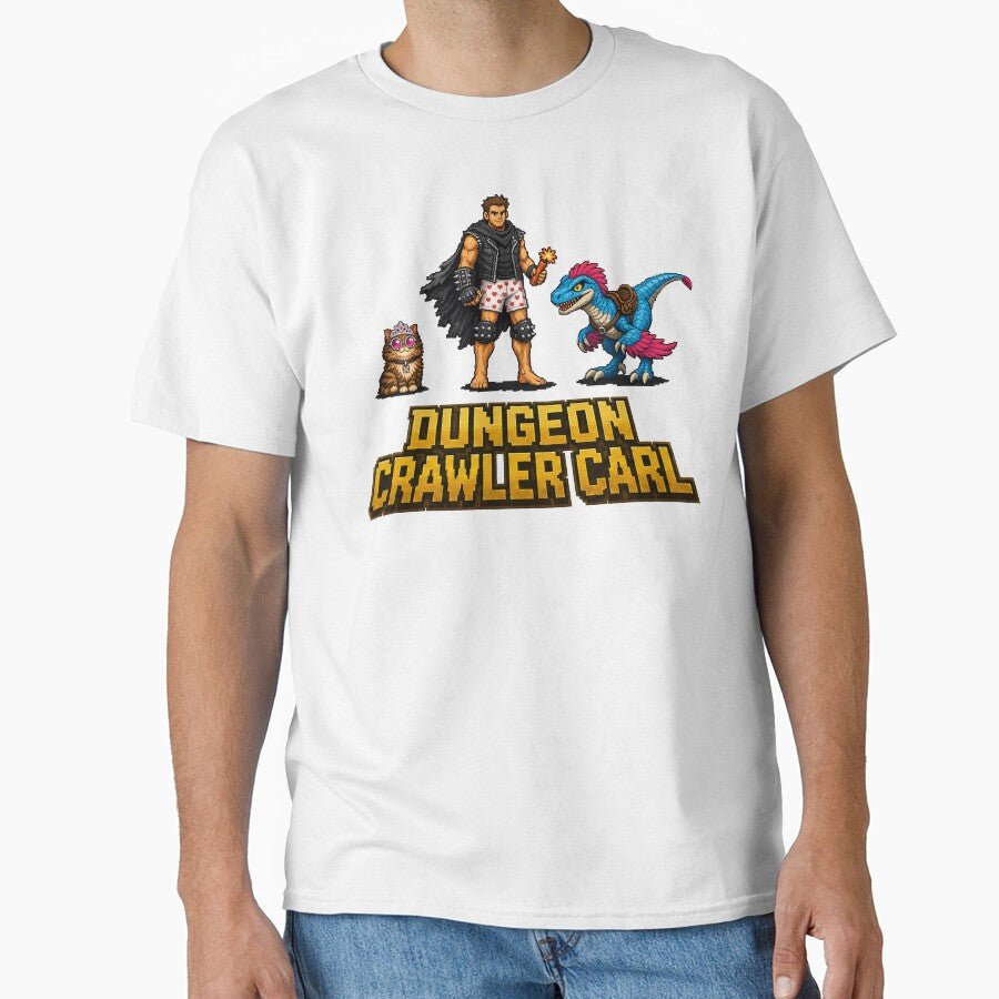 Dungeon Crew - 8 Bit by HTown-Otter T-Shirts & More