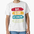 Eat Sleep Buy Shiba Inu Repeat by GeorgiosT