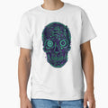 Digital Skull Hacker Cyberpunk Shirt by KurtByteStudio