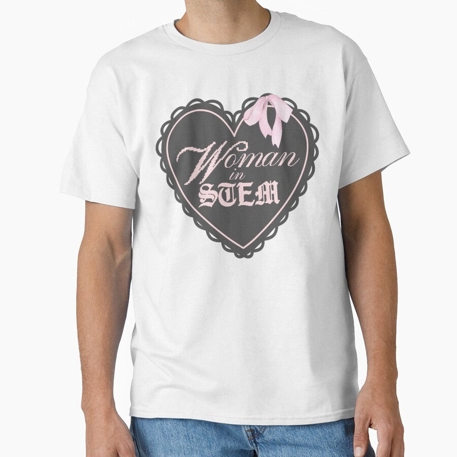 Woman in STEM Black Heart Coquette by GenBio