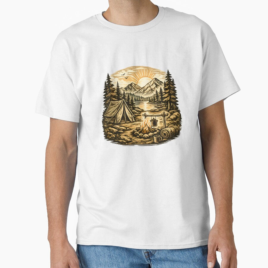 Cute Camping Weekends Hiking Adventure Art Perfect Hat Gift Idea by Divakar Fashion
