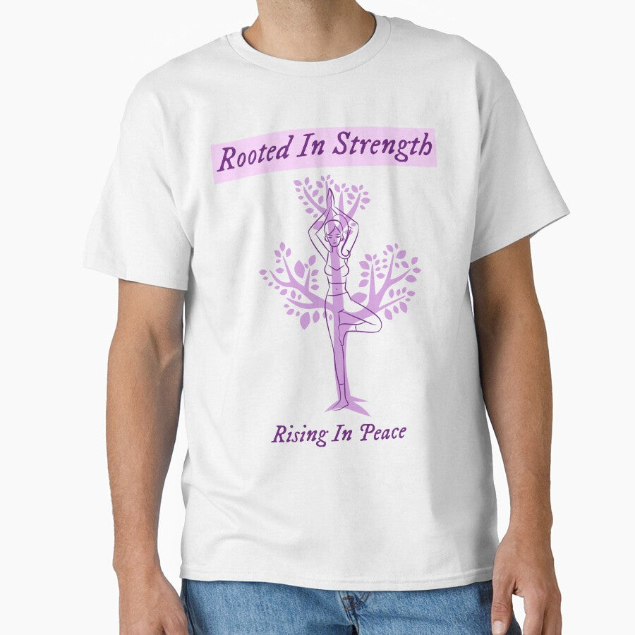 Rooted In Strength Rising In Peace Ashtanga Yoga by BBTreasures