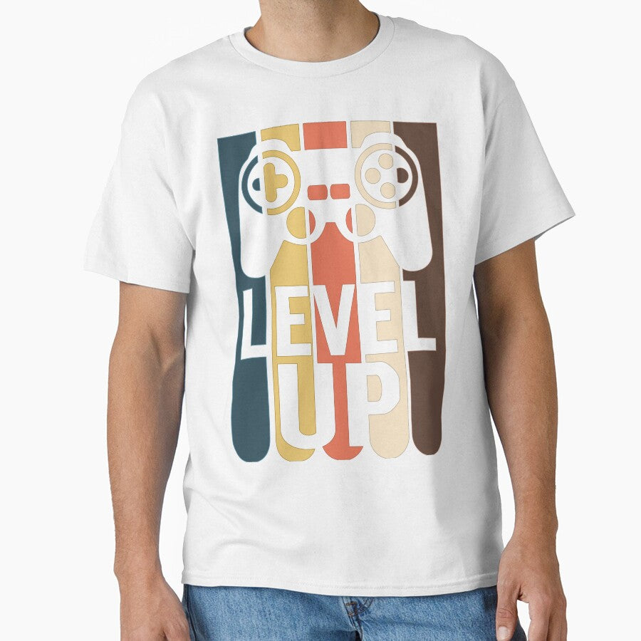 Level Up | Retro Gaming Typography Controller Design by LucasPresoto