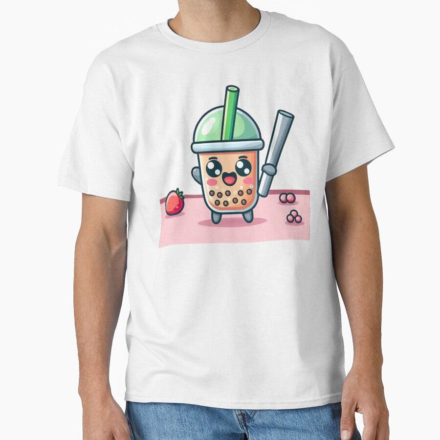bubble tea ninja with transparent background for sticker by SaraDatCool