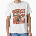 Beautiful Retro Boho Abstract Christmas Holiday Pattern by PlanetMarker