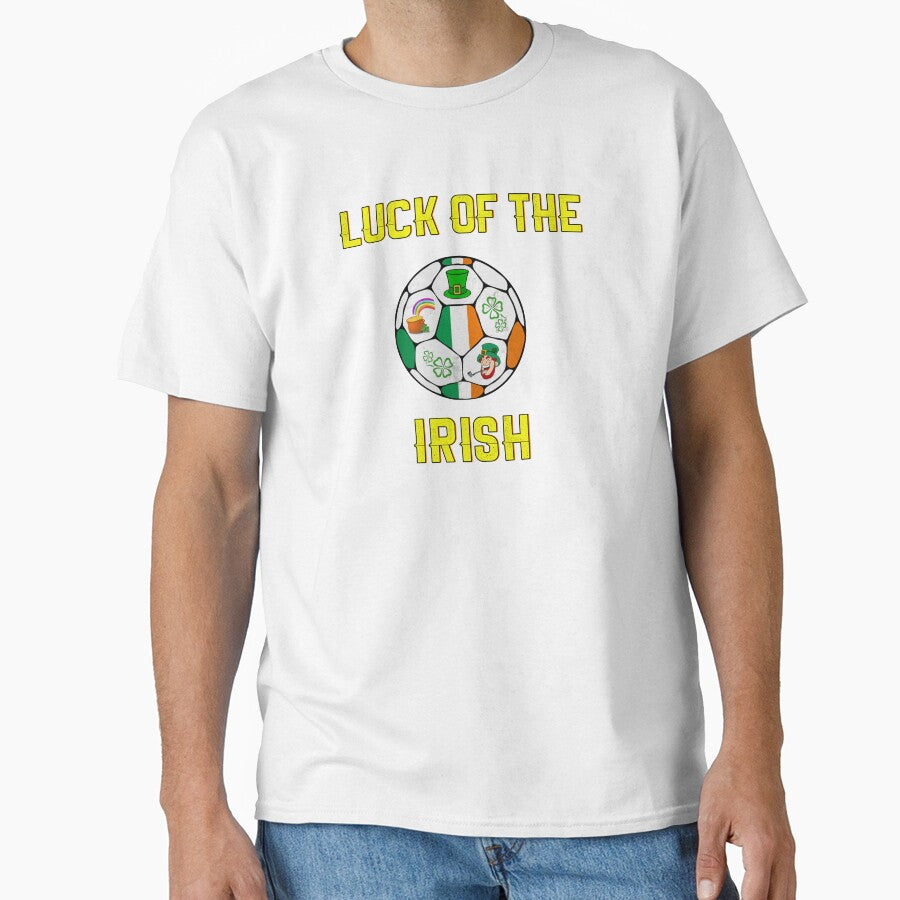 Ireland Flag Soccer Ball - Luck of the Irish by BestTrendyChoices
