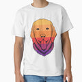 Golden Dog Retriever Retro Colorful by Fine Art California