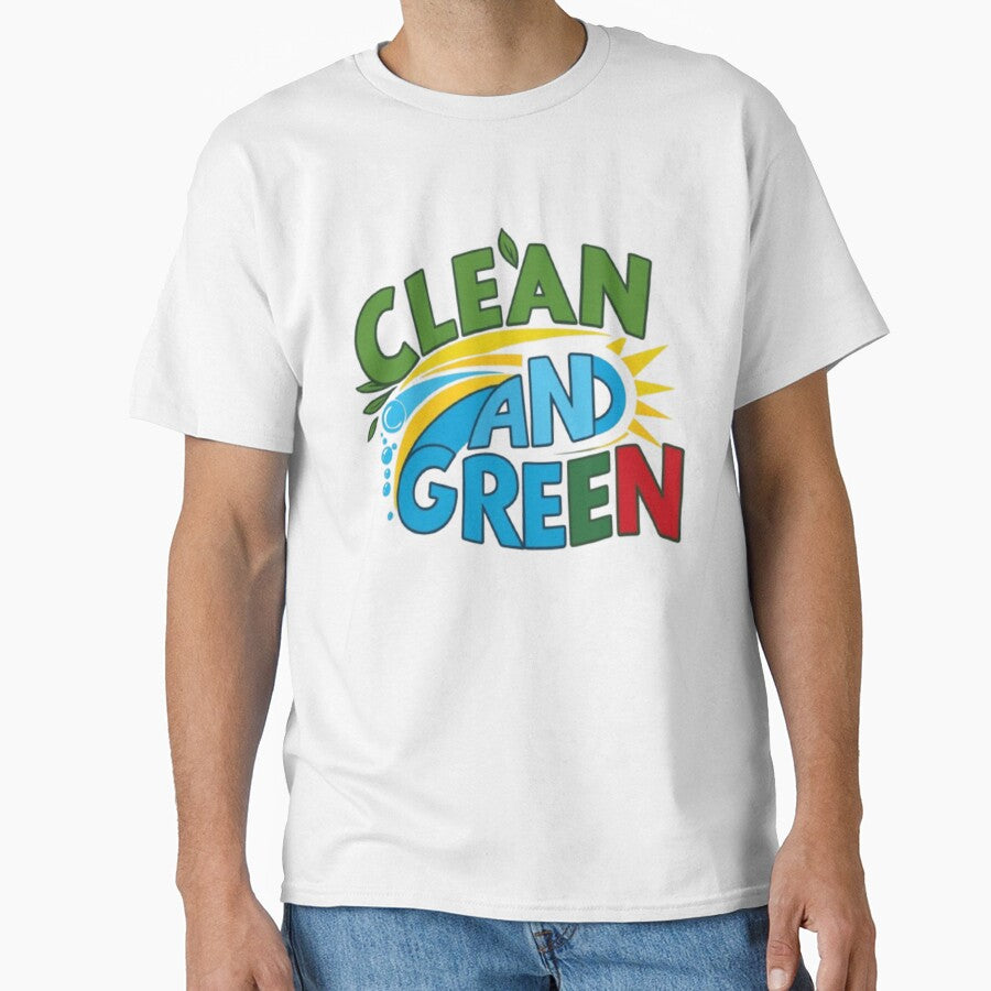 Eco-friendly "Clean and Green Design by PrintBreeze