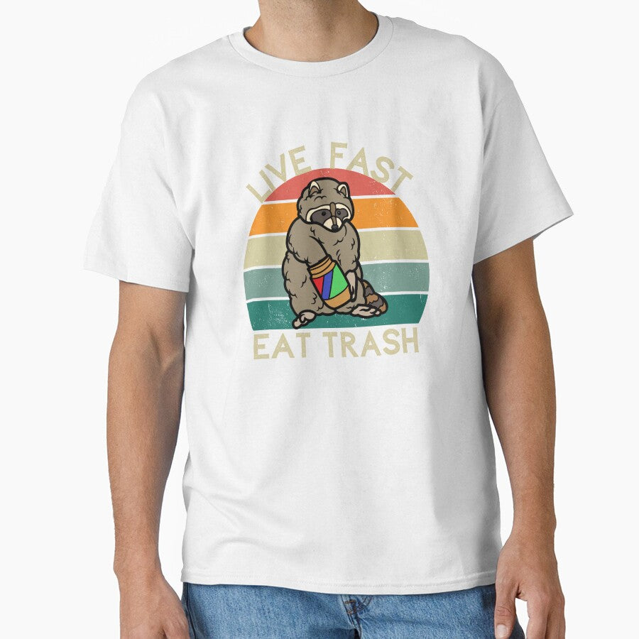 Live Fast, Eat Trash 3.0 | Raccoon design by SocialTekkie