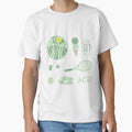 Light Green Retro Tennis Sticker Pack by The-Goods
