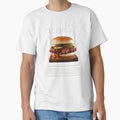 Rib Burger T Shirt by Jackflash2023