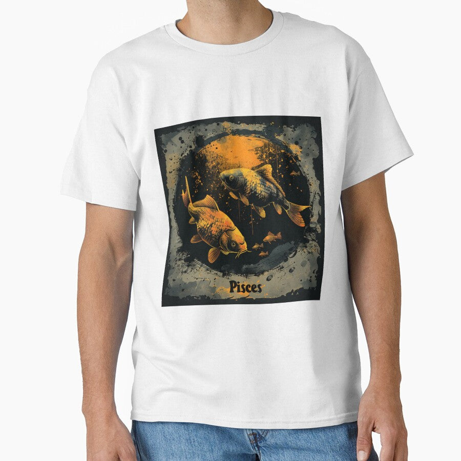 Grunge Style Pisces Zodiac Sign by AiHead