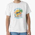 Teacher Summer Shirt, Summer Break Tshirt , Tired Teachers Summer Club Beach Sticker – Funny Teacher Summer Gift by VainPro