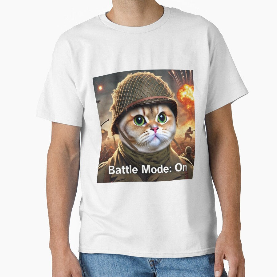 Funny War Cat Meme Battle Mode: ON by CatmemesArt