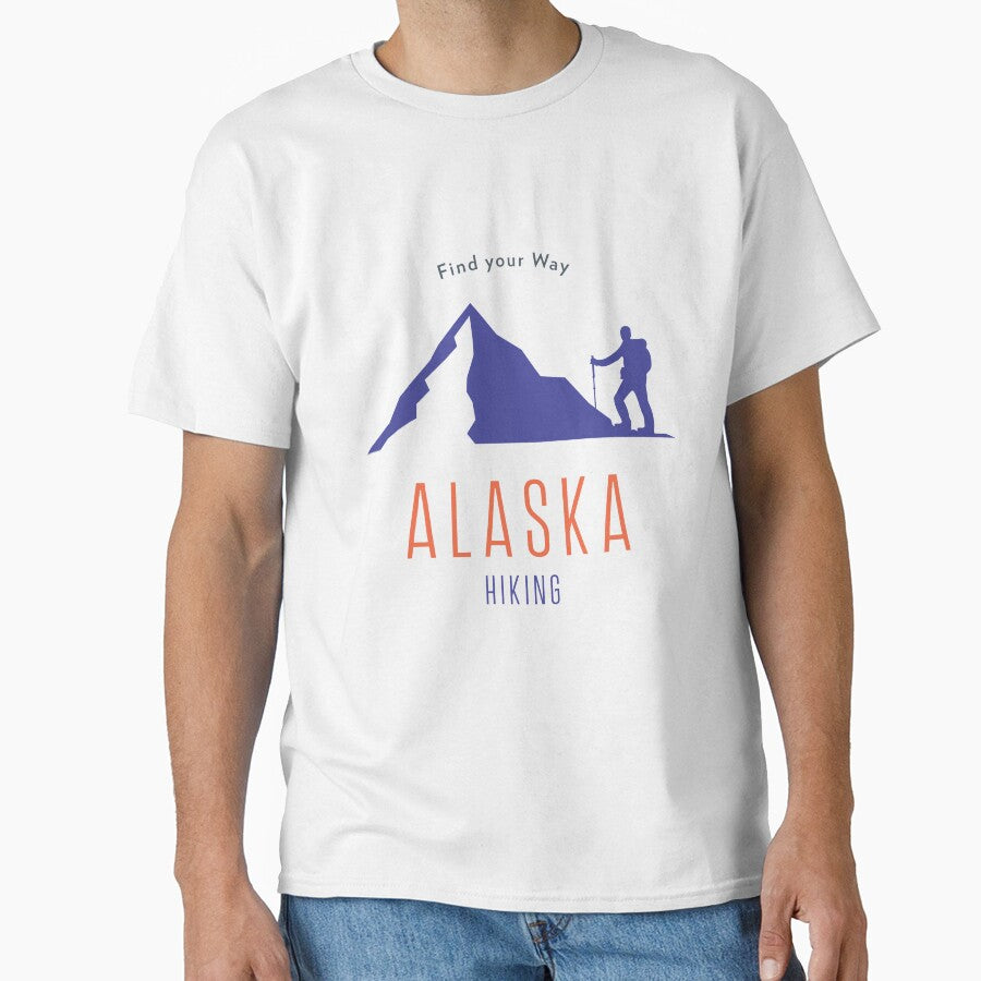 Find Your Way -  Alaska Hiking by FIDANART